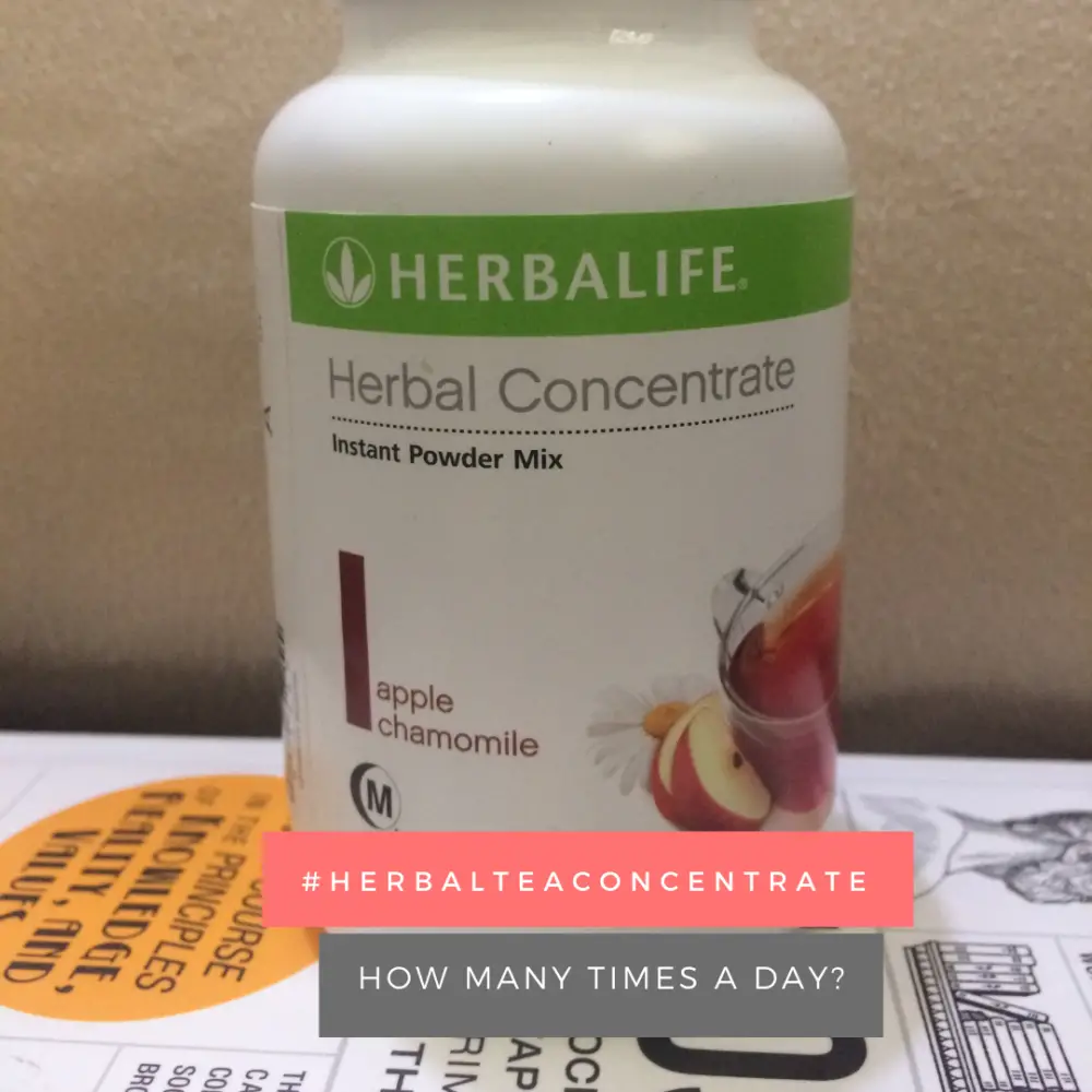 How Many Times Do I Have To Drink Herbalife Tea? - Vim Chi