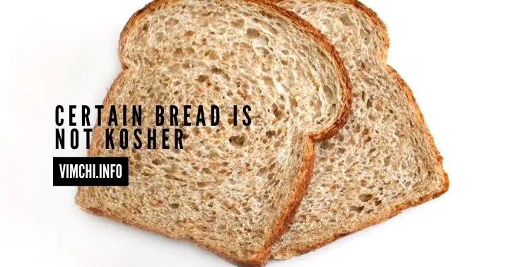 bread in kosher diet